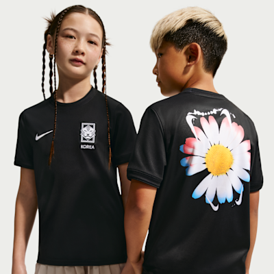 Korea x PEACEMINUSONE Older Kids' Short-Sleeved Football Top. Nike CA